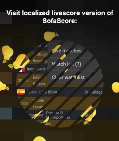 Soccer live score update