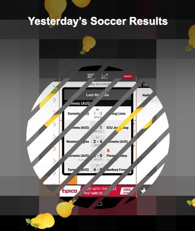 Yesterday livescore in